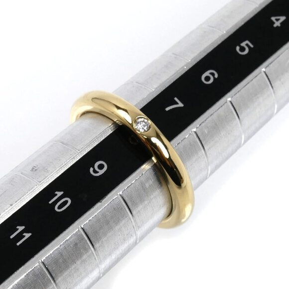 TIFFANY Authentic 18k Gold Diamond Ring - Picture 6 of 7